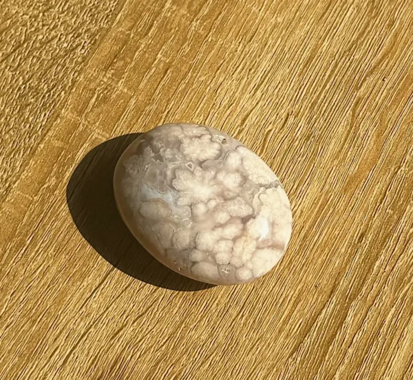 Flower Agate Palm Stone - Image 5