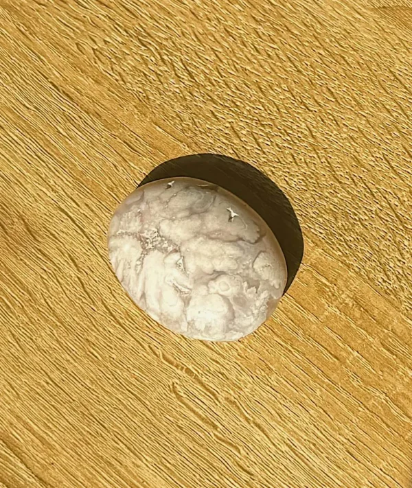 Flower Agate Palm Stone - Image 2