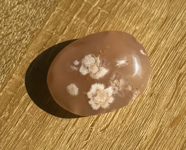 Flower Agate Palm Stone - Image 4