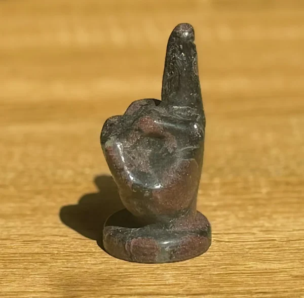 Garnet Middle Finger - Image 2