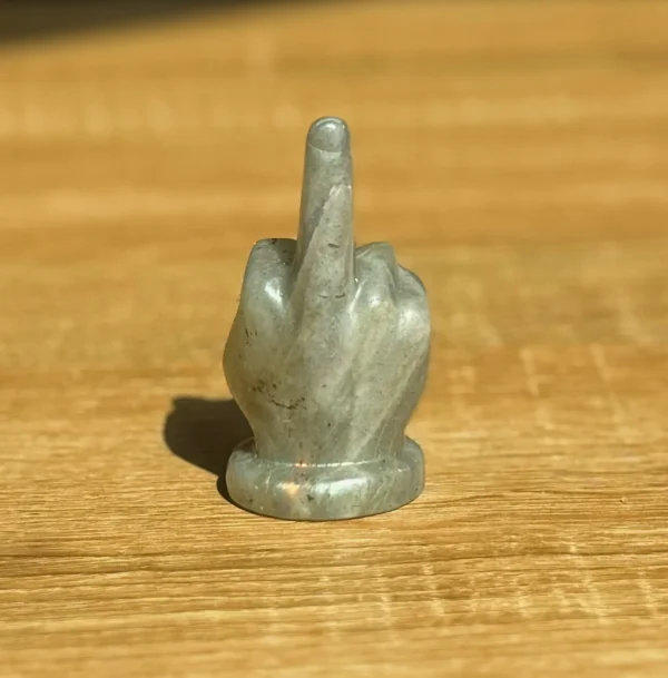 Labradorite Middle Finger