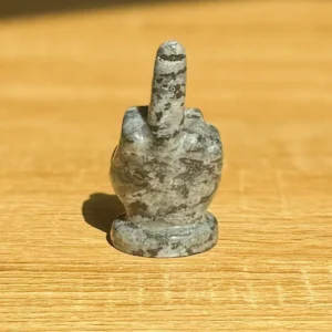 Dark Labradorite Middle Finger