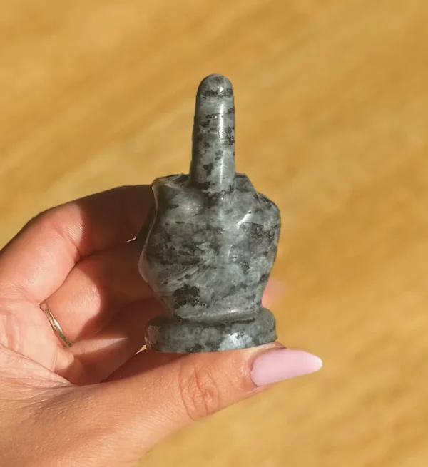 Dark Labradorite Middle Finger - Image 2