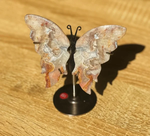 Forest Spell Butterfly Mexican Agate Edition - Image 3
