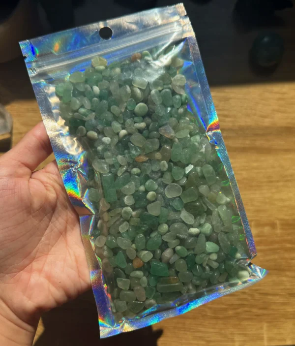🍀GREEN AVENTURINE ABUNDANCE CHIPS🍀 - Image 2