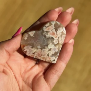 🌸Blossom Heart Flower Agate💗🌸