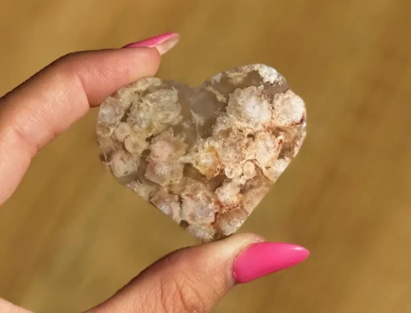 🌸Blossom Heart Flower Agate💗🌸 - Image 2