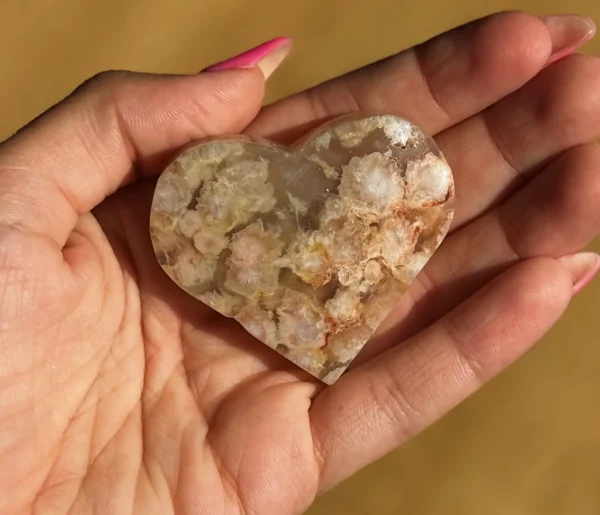 🌸Blossom Heart Flower Agate💗🌸 - Image 4