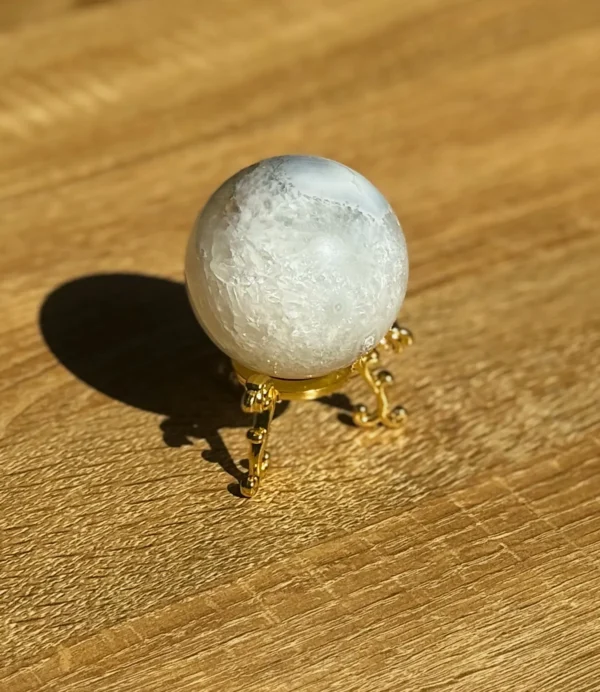 Blue Lace Agate Sphere🔮 - Image 2