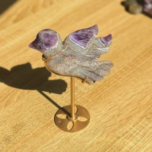 The Oracle Bird Amethyst Sculpture