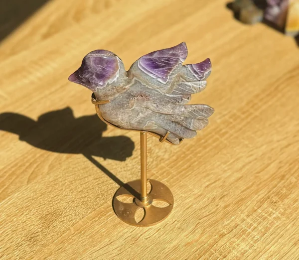 The Oracle Bird Amethyst Sculpture