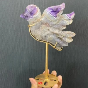 The Oracle Bird Amethyst Sculpture