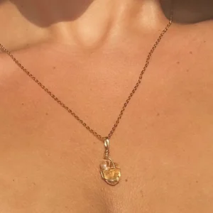 Aurora Sunfire Citrine Necklace🧚‍♀️
