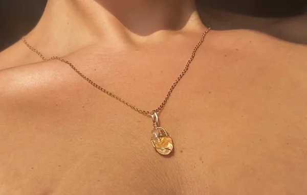 Aurora Sunfire Citrine Necklace🧚‍♀️ - Image 2
