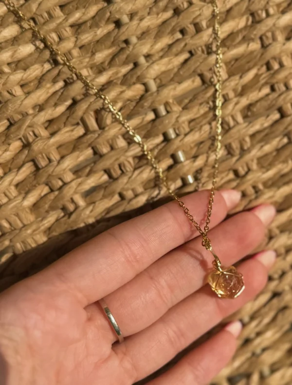 Aurora Sunfire Citrine Necklace🧚‍♀️ - Image 5