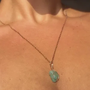 Aurora Forest Green Aventurine Necklace🧚‍♀️