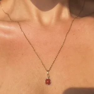 Inferno Soul Carnelian Necklace 🔥✨
