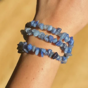 Blue Aventurine Chip Bracelet