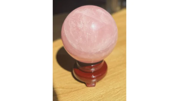 Rosara Astralis - Rose Quartz Big Sphere - Image 3