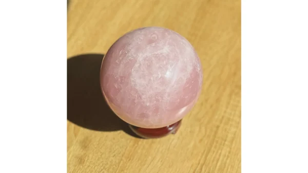 Rosara Astralis - Rose Quartz Big Sphere - Image 4