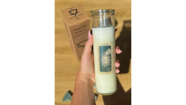 Witch’s Flame  - Prosperity Spell Candle🕯️🔮 - Image 3