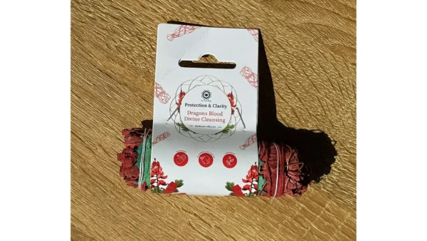 Dragon’s Blood Floral Sage Smudge Stick🐲 - Image 3