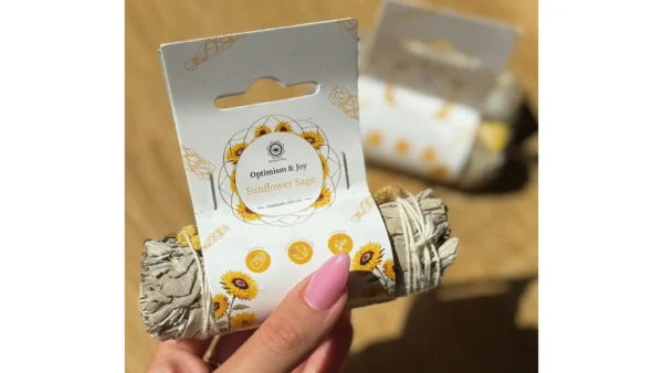 Sunflower Sage Smudge Stick🌻