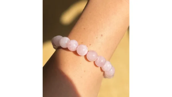 Roselight Princess Rose Quartz bracelet💎🌸 - Image 4