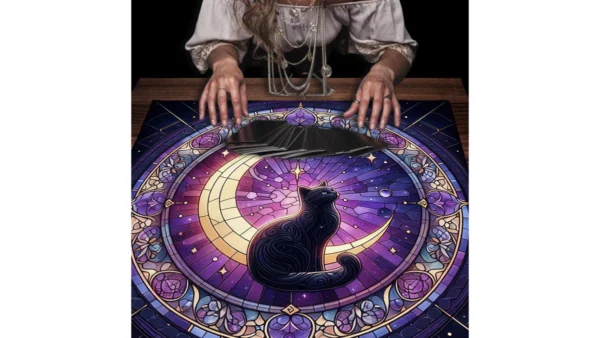 Blacky’s Tarot Cloth🌙🐾✨