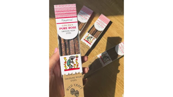 Golden Pure Rose Resin Sticks🌹🌫