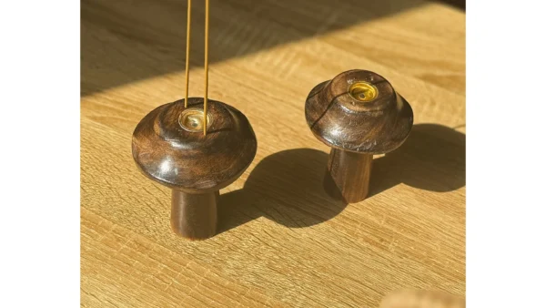 🍄 Enchanted Mushroom Incense Burner 11cm - Image 2