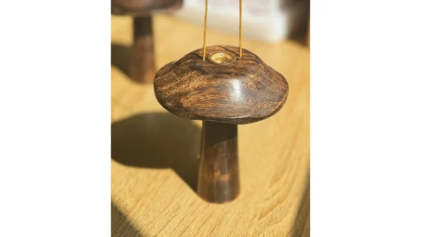 🍄 Enchanted Mushroom Incense Burner 13cm