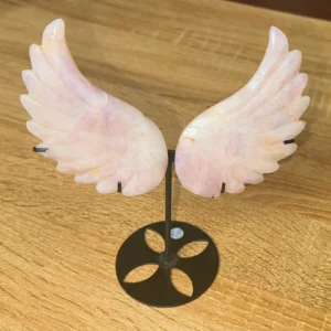 Guardian Angelic Rose Quartz Wings🌹