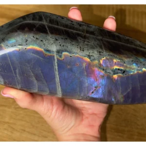 💜🐋Abyssal Echo ~ Purple Flash Labradorite⚡🔮