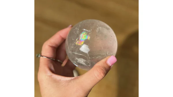 ✨Prism Realm ~ Clear Quartz Sphere🔮
