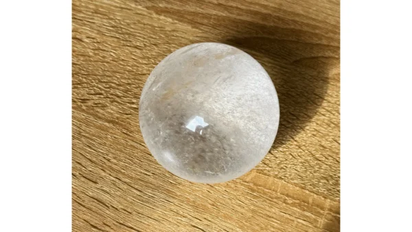❄️Frostbound Realm ~ Clear Quartz Sphere🔮✨ - Image 5