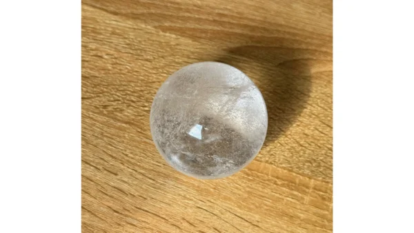 ❄️Frostbound Realm ~ Clear Quartz Sphere🔮✨ - Image 2