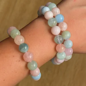 💗Morganite Bracelet ~ The Heart’s Whisper🌸