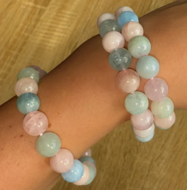 💗Morganite Bracelet ~ The Heart’s Whisper🌸 - Image 2
