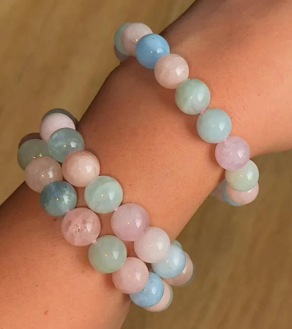 💗Morganite Bracelet ~ The Heart’s Whisper🌸 - Image 4