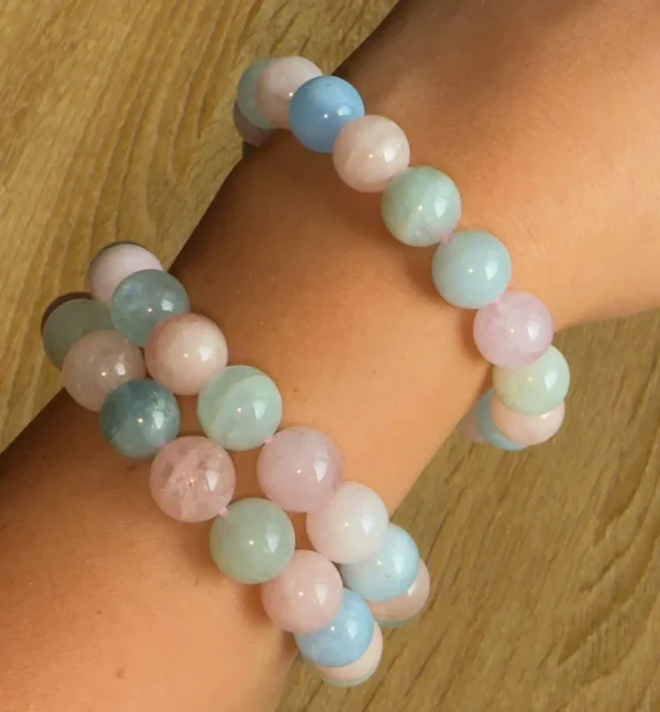 💗Morganite Bracelet ~ The Heart’s Whisper🌸 - Image 3