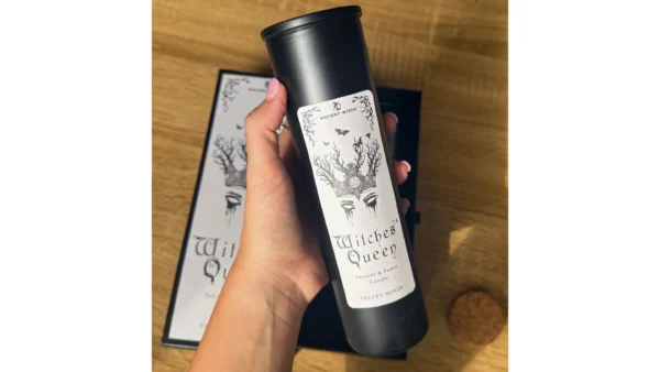 Ancient Witches’ Queen Candle 🕯️🌙👑