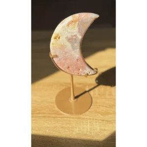 Crescent of the Enchanted Night ~ Pink Amethyst💗