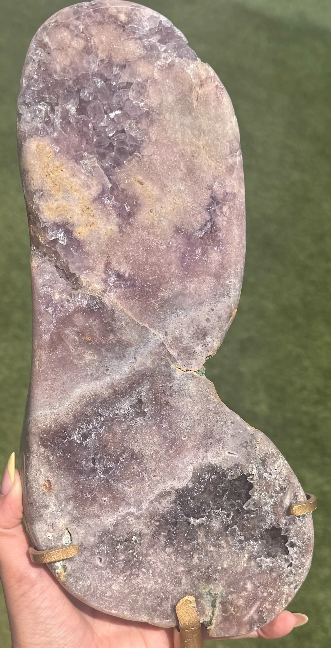💗🧚♀️The Sacred Heart of Amethystia ~ Druzy Pink Amethyst🧚♀️💗 - Image 2