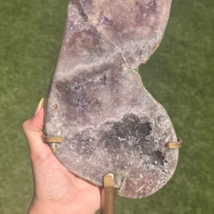 💗🧚‍♀️The Sacred Heart of Amethystia ~ Druzy Pink Amethyst🧚‍♀️💗