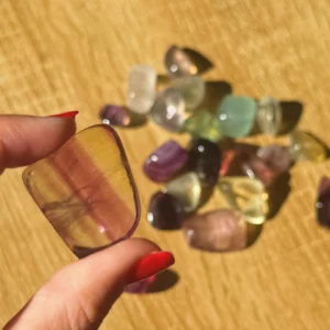 Fluorite Tumble ~ Keeper of Light & Clarity ✨