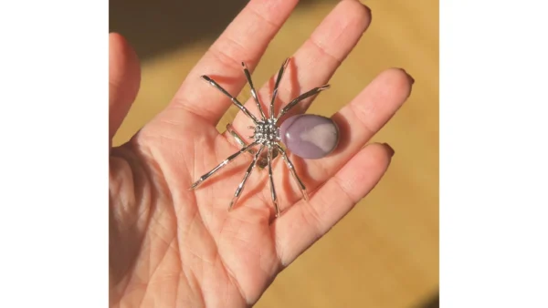 🕷️Nightfall Mookaite Crawler💜