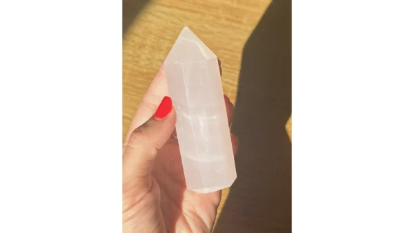 🌸Moonlit Whisper ~ Pink Mangano Calcite💗 - Image 4