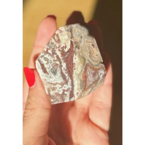🌄Desert Whispers ~ Mexican Crazy Agate🔥
