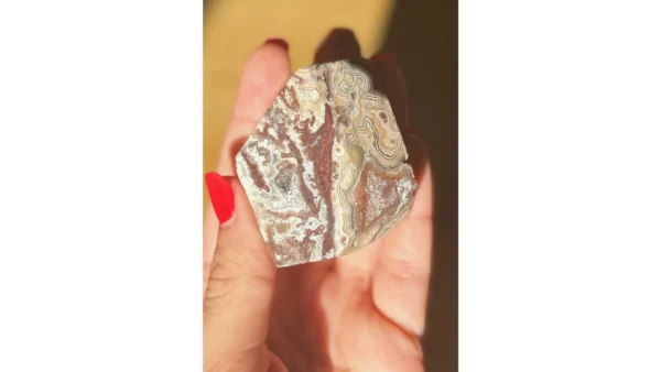 🌄Desert Whispers ~ Mexican Crazy Agate🔥